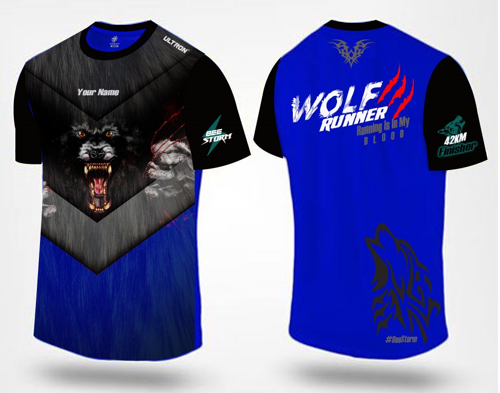 Wolf Run (Size : M & XL)