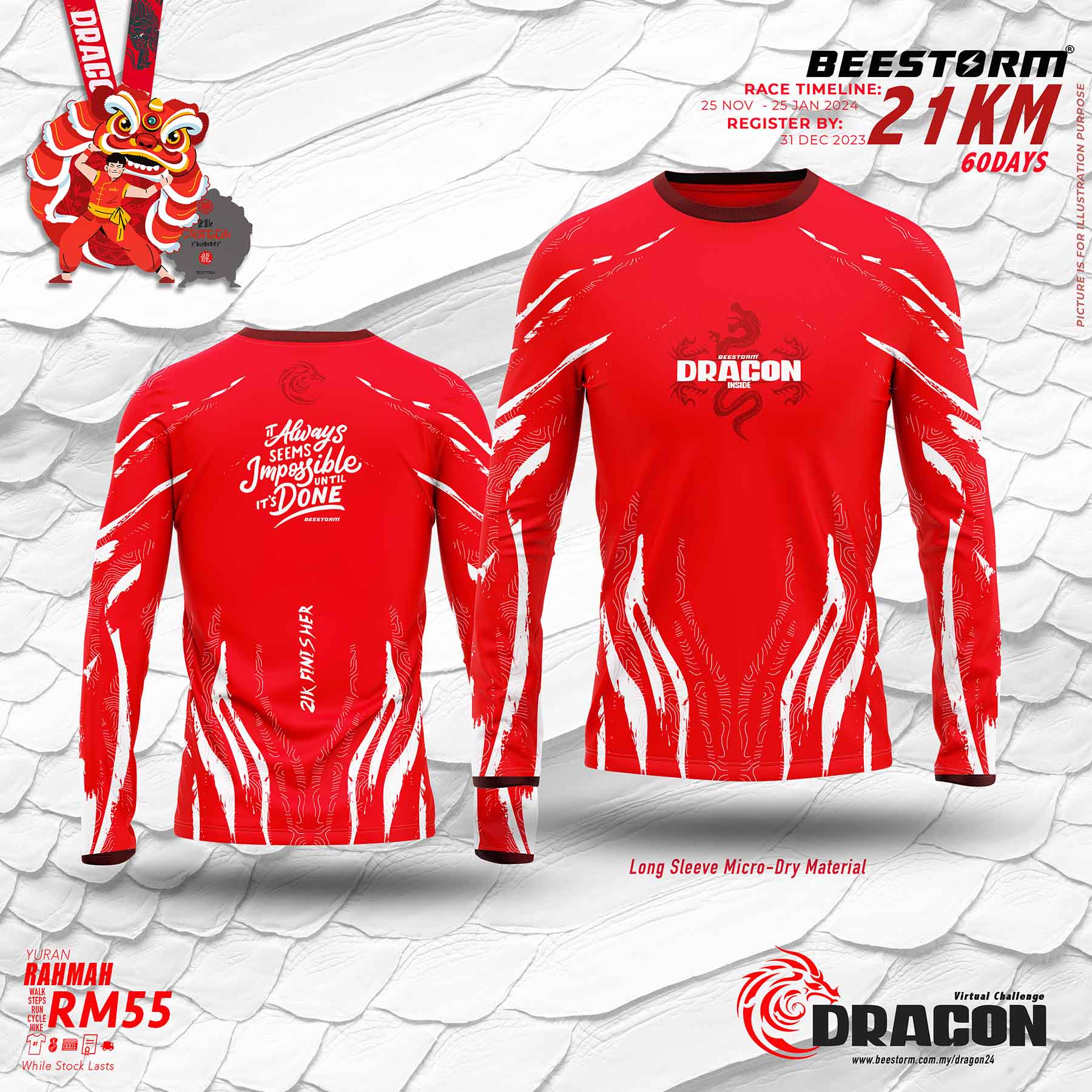 DRAGON TEE (LS)