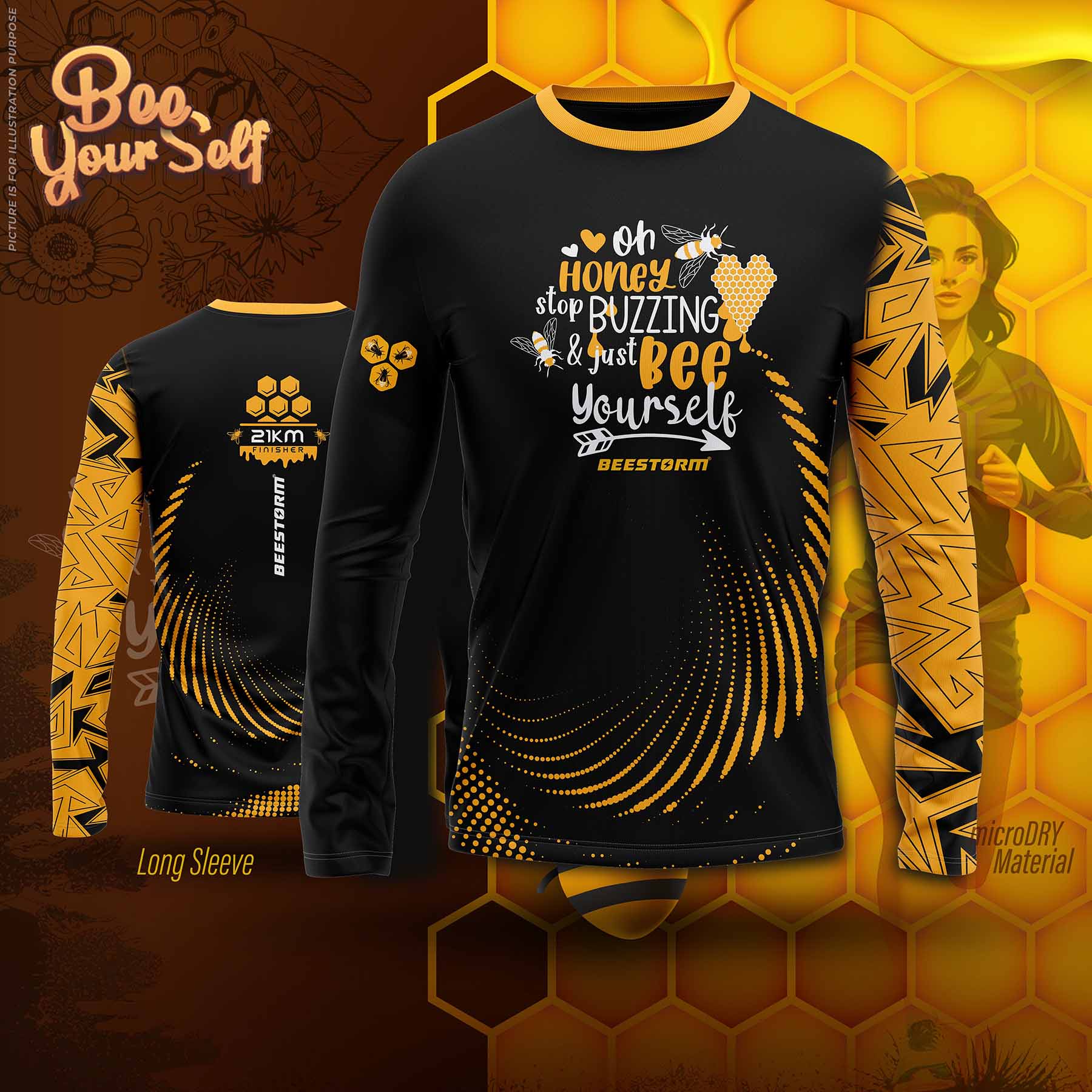 BEE YOURSELF | LS Tee